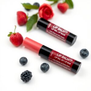 Lip Balm Set of 3 Berry